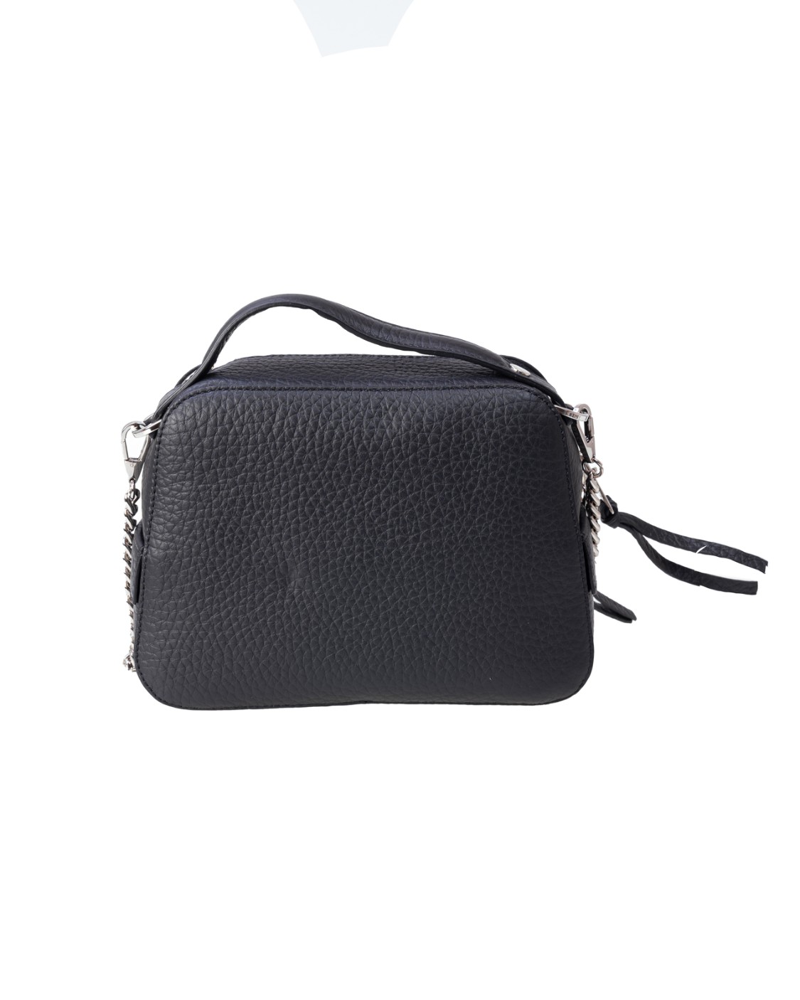 shop ORCIANI  Borsina: Orciani Mini Bag Chéri a mano con tracolla.
Taschino interno aperto.
Chiusura con zip a doppio scorrimento.
Tracolla rimovibile in catena.
Dettagli in finitura ottone dorato.
Dimensioni: larghezza: 22 cm, altezza: 20 cm, profondità: 7.5 cm.
Composizione: 100% pelle bovina.
Fodera: 50% poliammide 50% poliuretano.
Fabbricato in Italia.. SD0147 SOF-NERO number 5527135